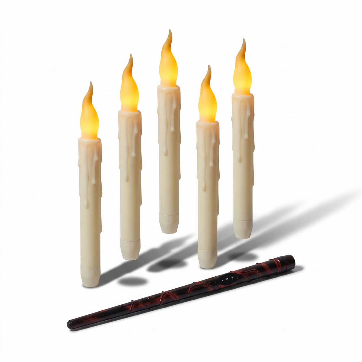 Emberly floating candles with wand remote