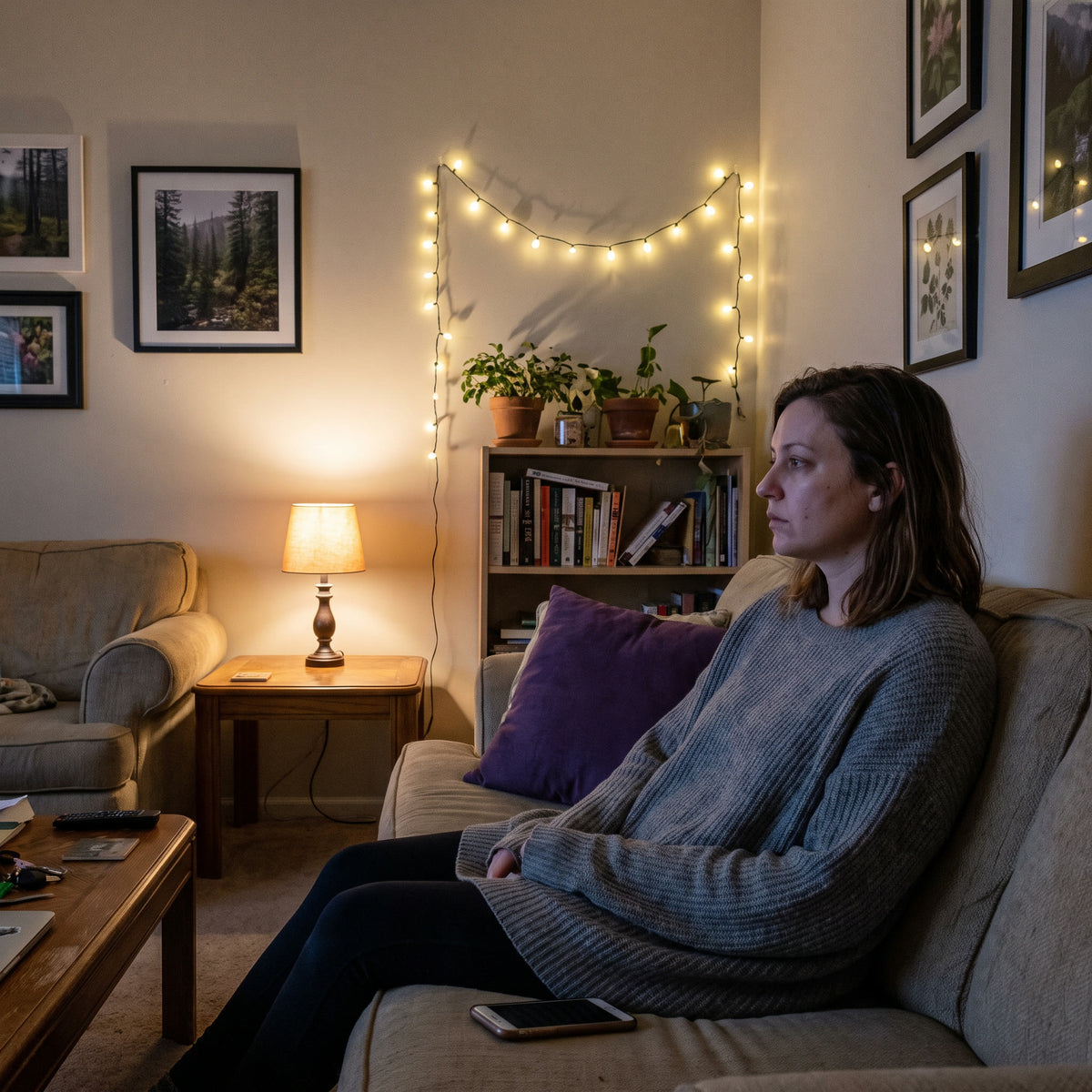 A living room that feels ordinary