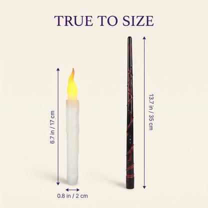 Floating Candles with Magic Wand Remote